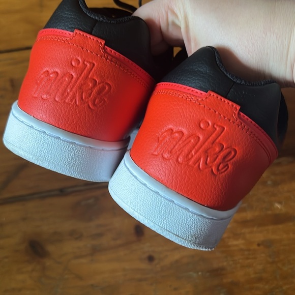 Nike Ebernon Low Habanero Red Sneakers - Picture 4 of 7